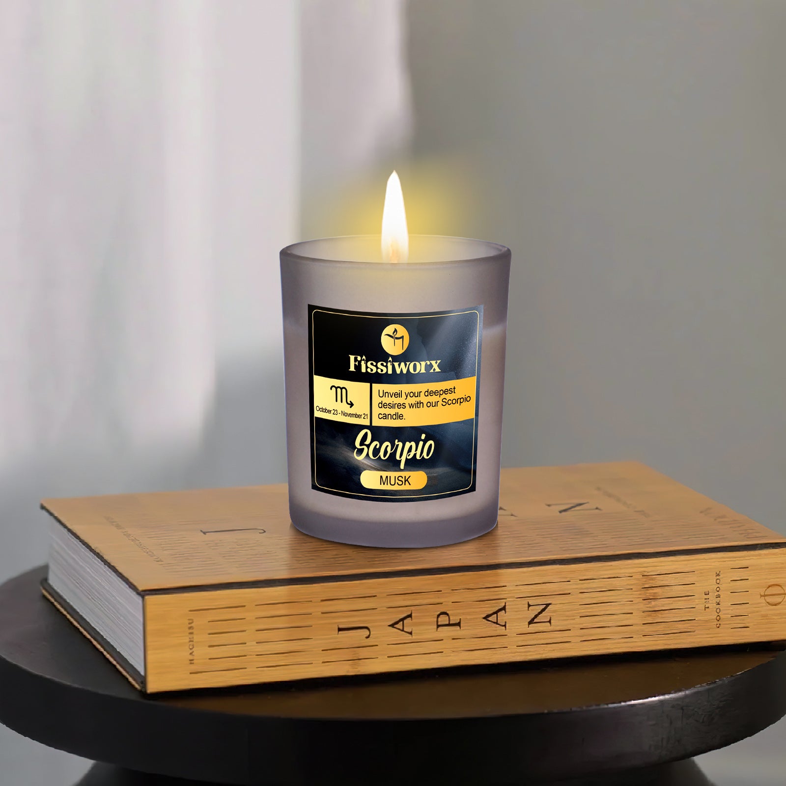 Zodiac Aromatherapy Candle Collection - Align Your Spirit with the Stars - Fissiworx store